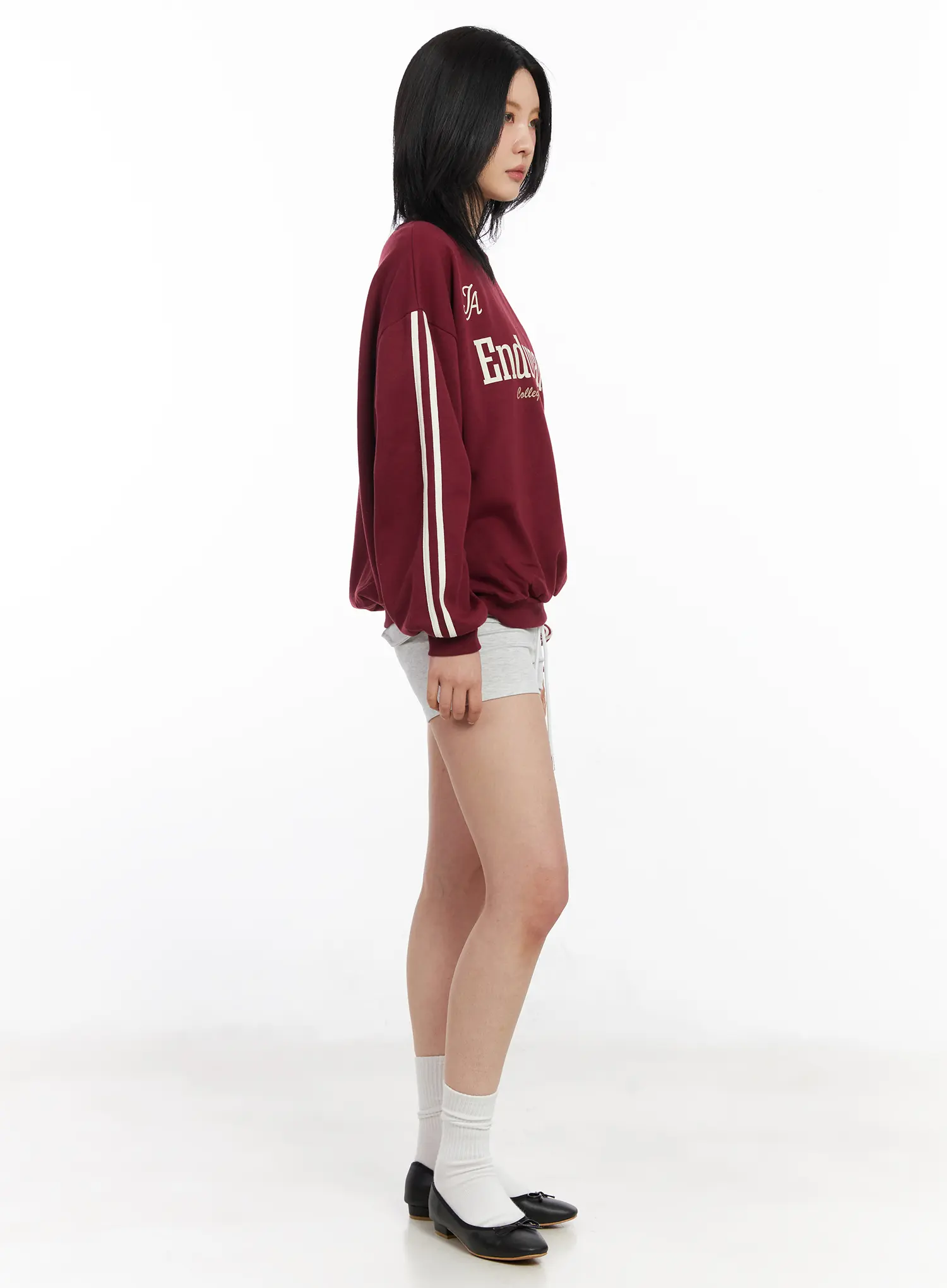 Athletic Graphic Sweatshirt CF526 - Image 7