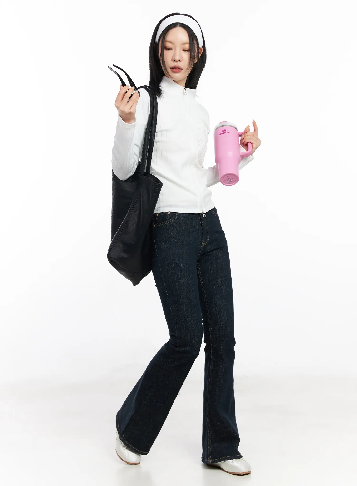 Athletic Zip-Up Track Jacket CF526 - Image 3