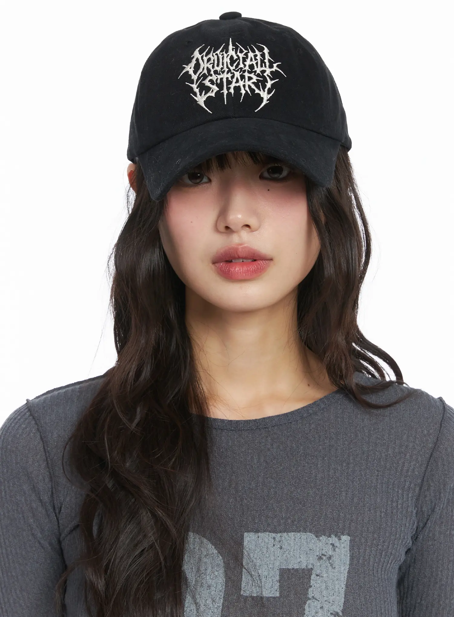 Basic Graphic Embroidered Cap CJ501 - Image 3