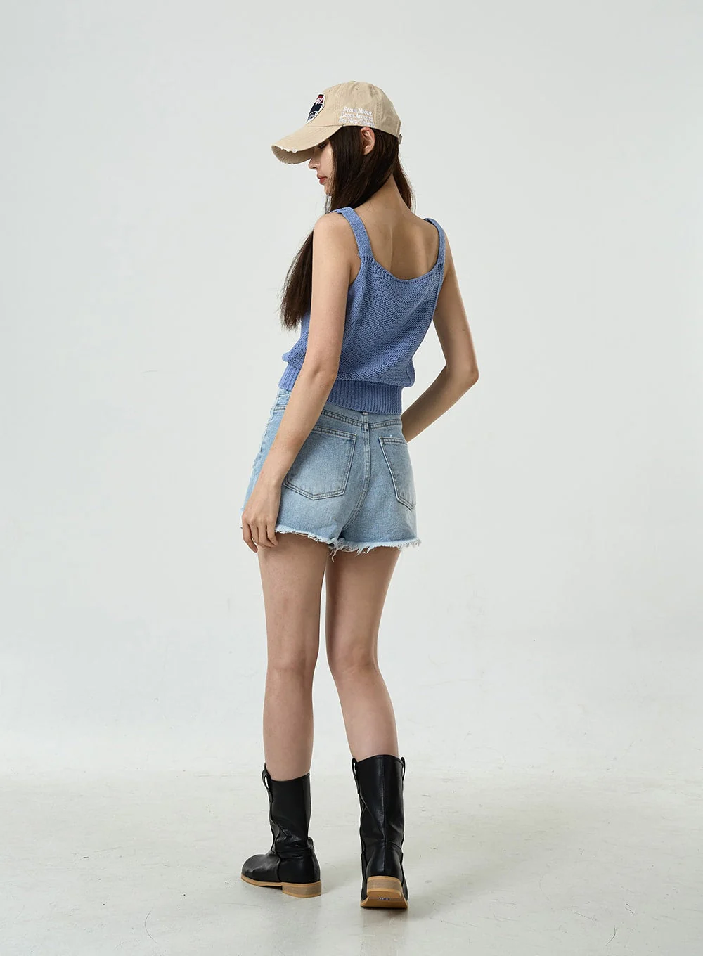 Basic Knitted Tank Top CU7 - Image 12