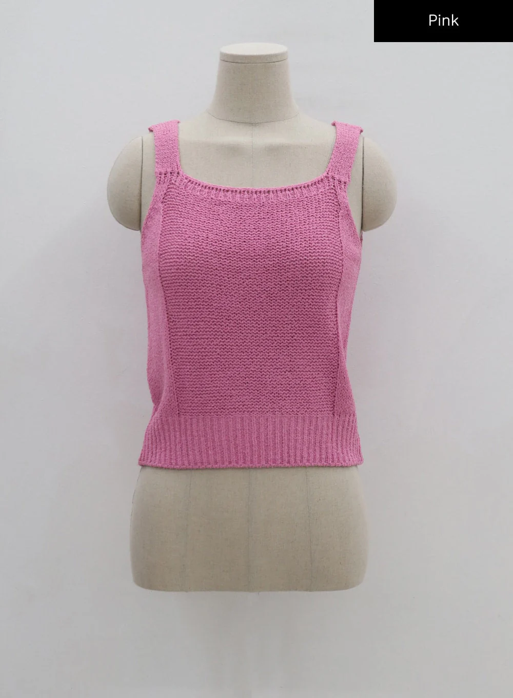 Basic Knitted Tank Top CU7 - Image 18