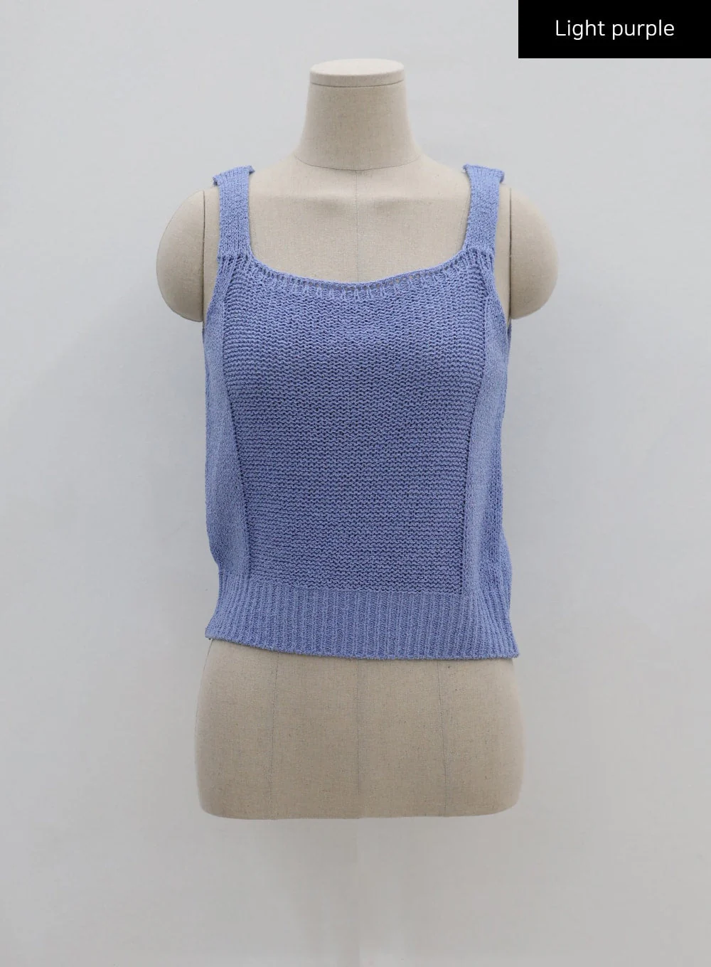 Basic Knitted Tank Top CU7 - Image 19