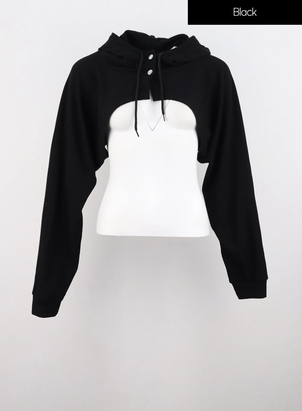 Bolero Style Cropped Hoodie IS311 - Image 12