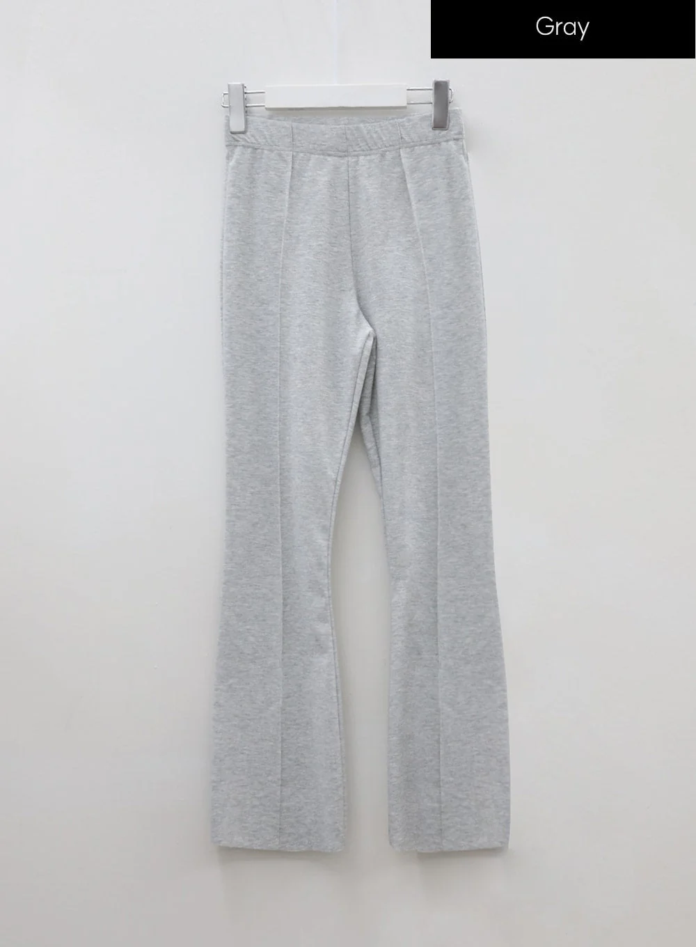 Boot-Cut Slit Banded Pants IU5 - Image 15