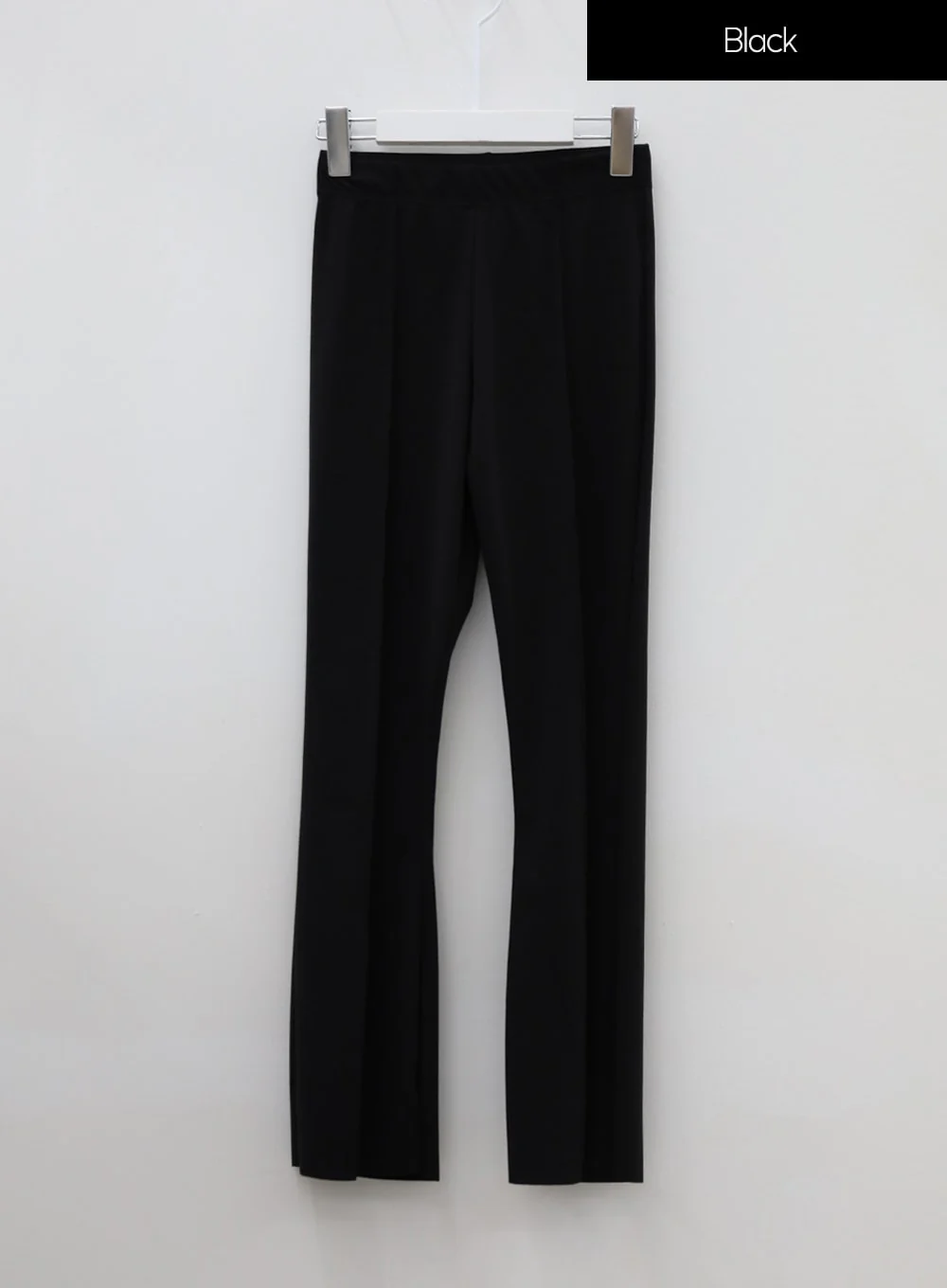 Boot-Cut Slit Banded Pants IU5 - Image 16