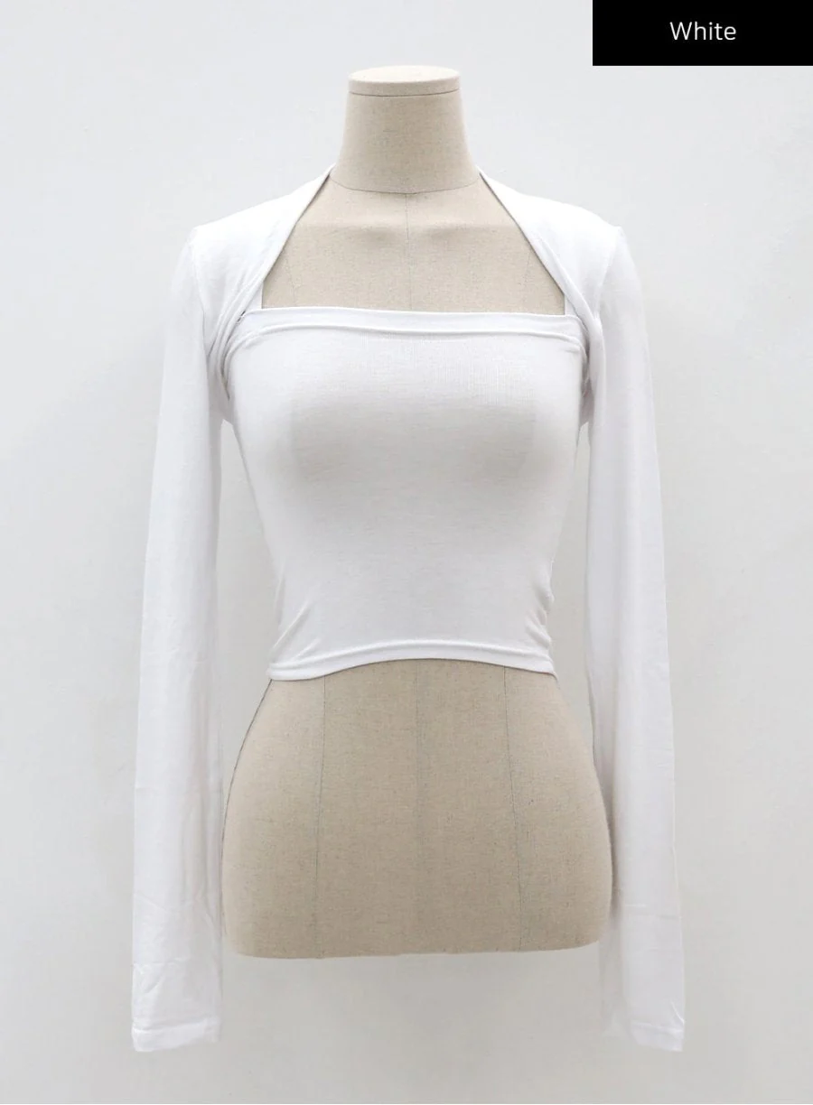 Cami Top & Long Sleeve Bolero Set - Image 14