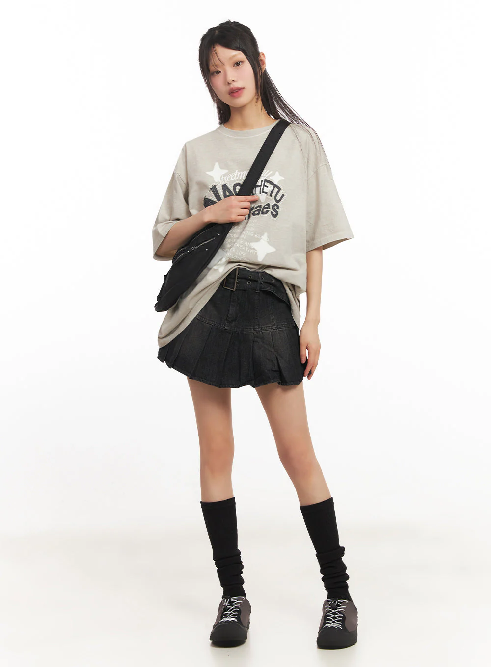 Casual Buckle Crossbody Bag IY502 - Image 3