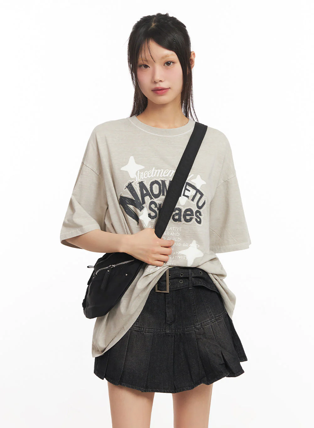 Casual Buckle Crossbody Bag IY502 - Image 5