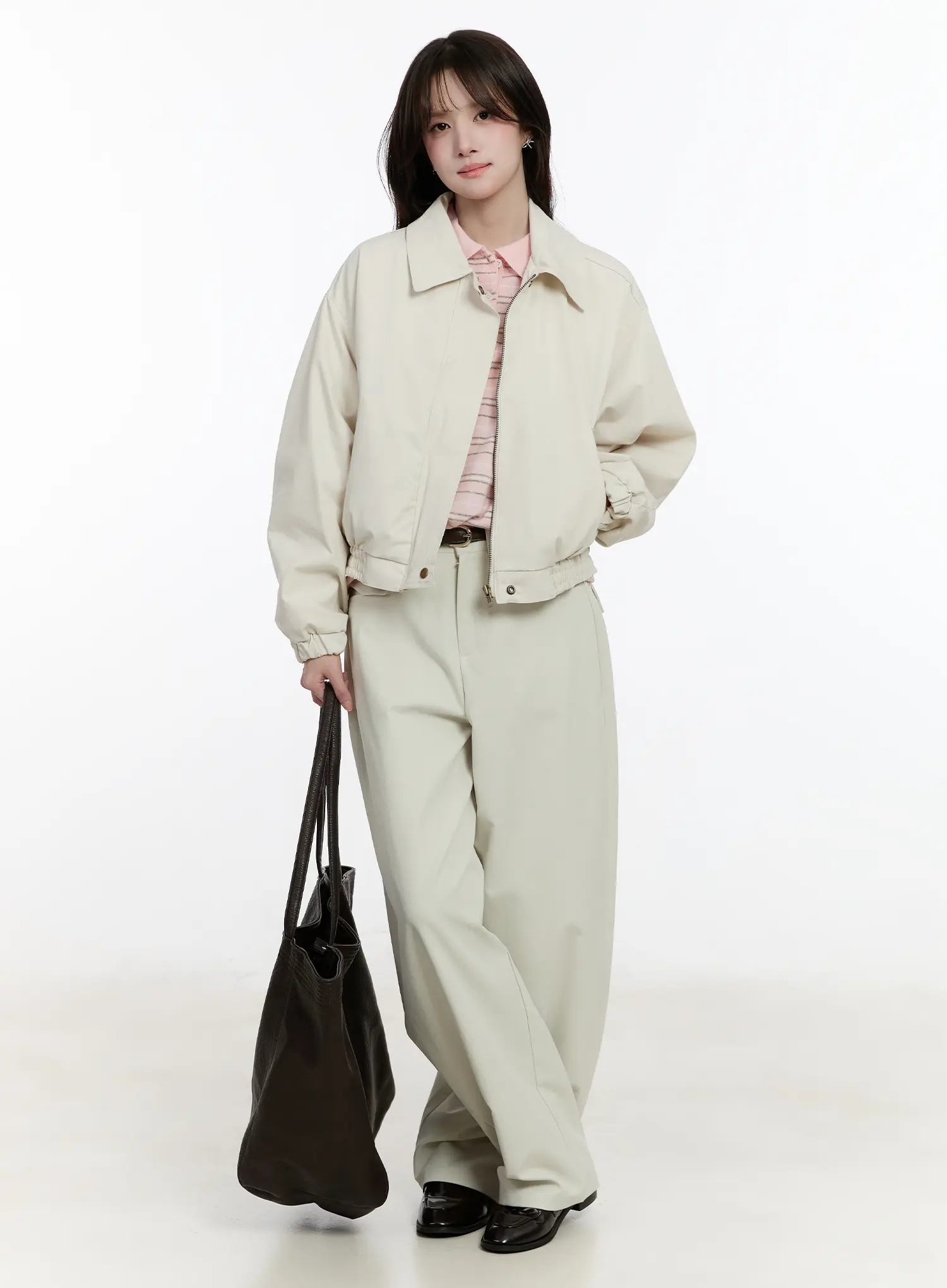 Classic Twill Collared Jacket CM505 - Image 7