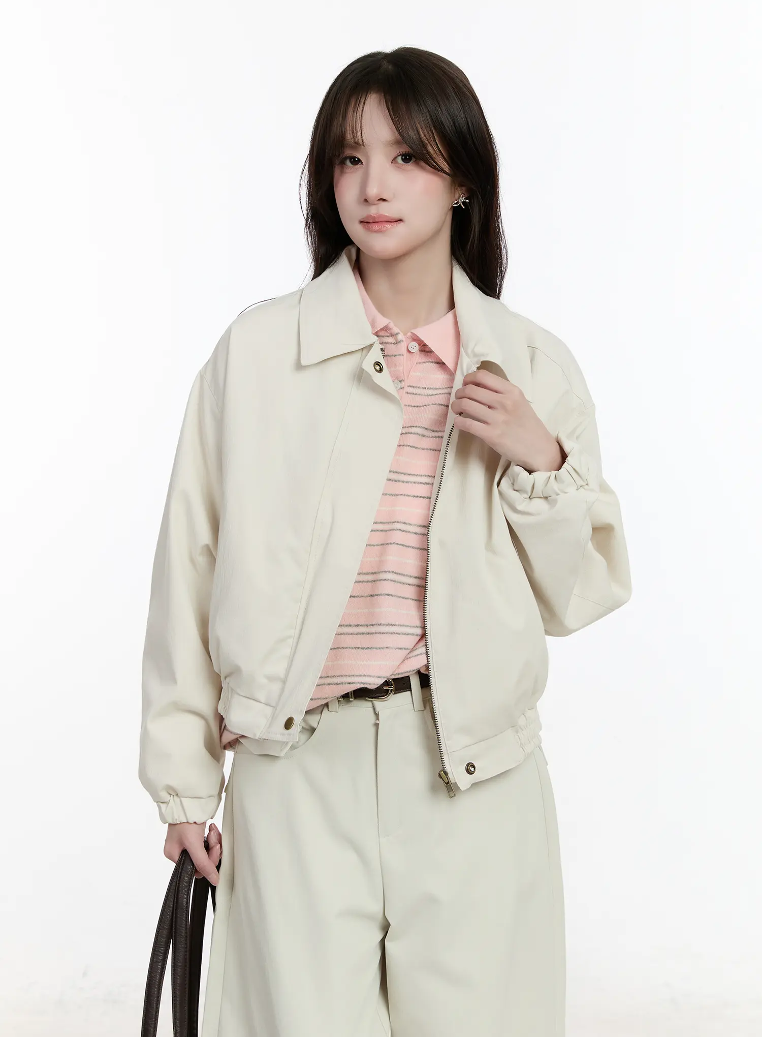Classic Twill Collared Jacket CM505 - Image 9