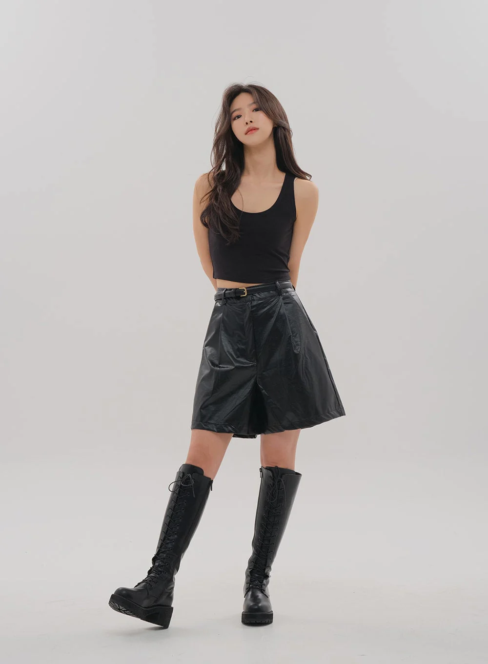 Cotton Sleeveless Top B2601 - Image 3