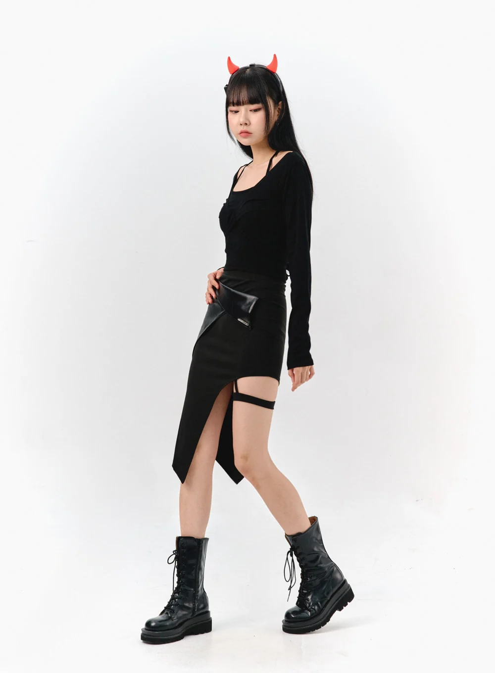 Halter Neck Top and Bolero Set IS322 - Image 8