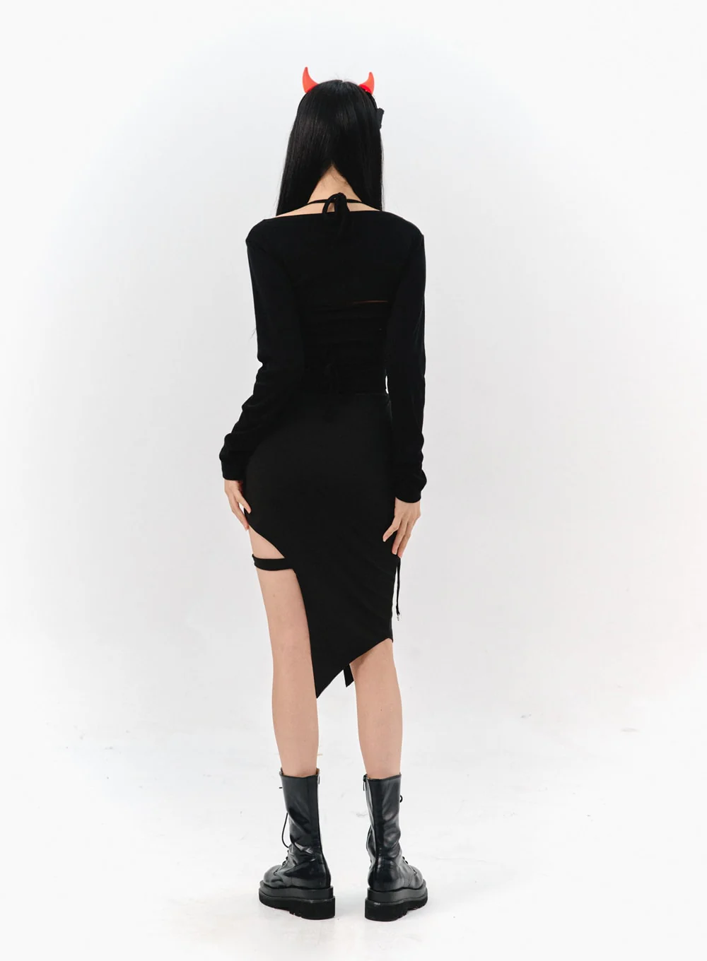 Halter Neck Top and Bolero Set IS322 - Image 9