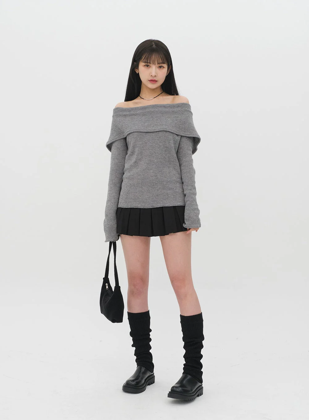 Knit Leg Warmer J21 - Image 5