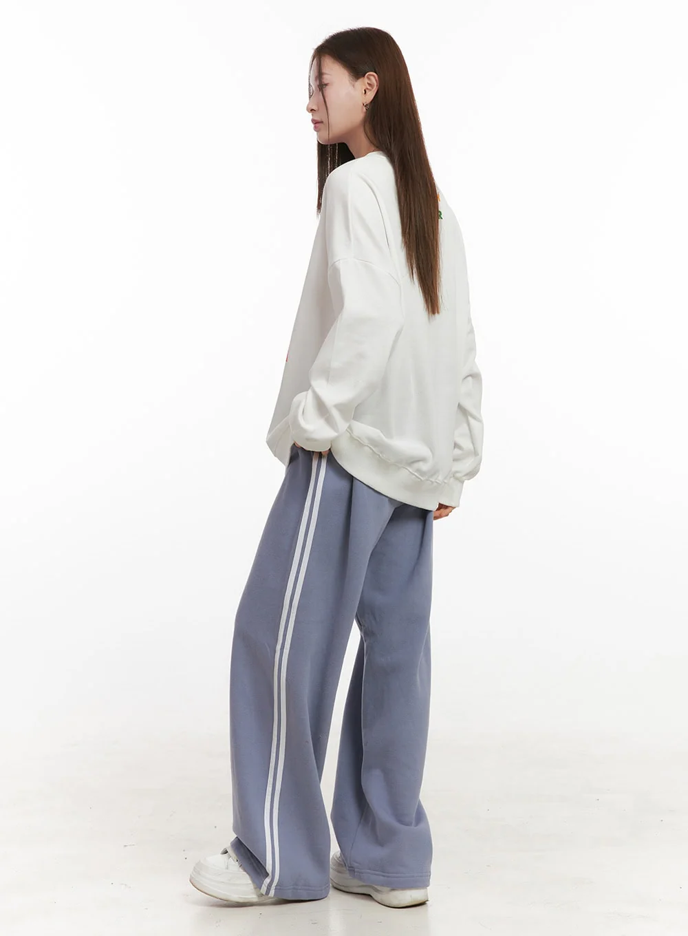 Long Sleeve Cotton Graphic Hoodie OD418 - Image 3