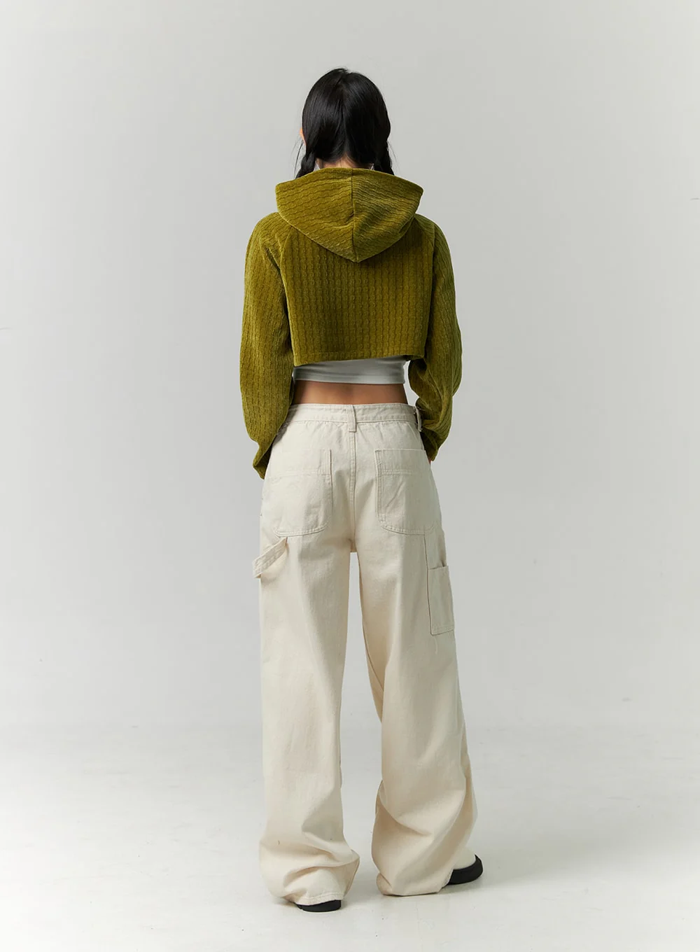Low Rise Pocket Pants CN324 - Image 7
