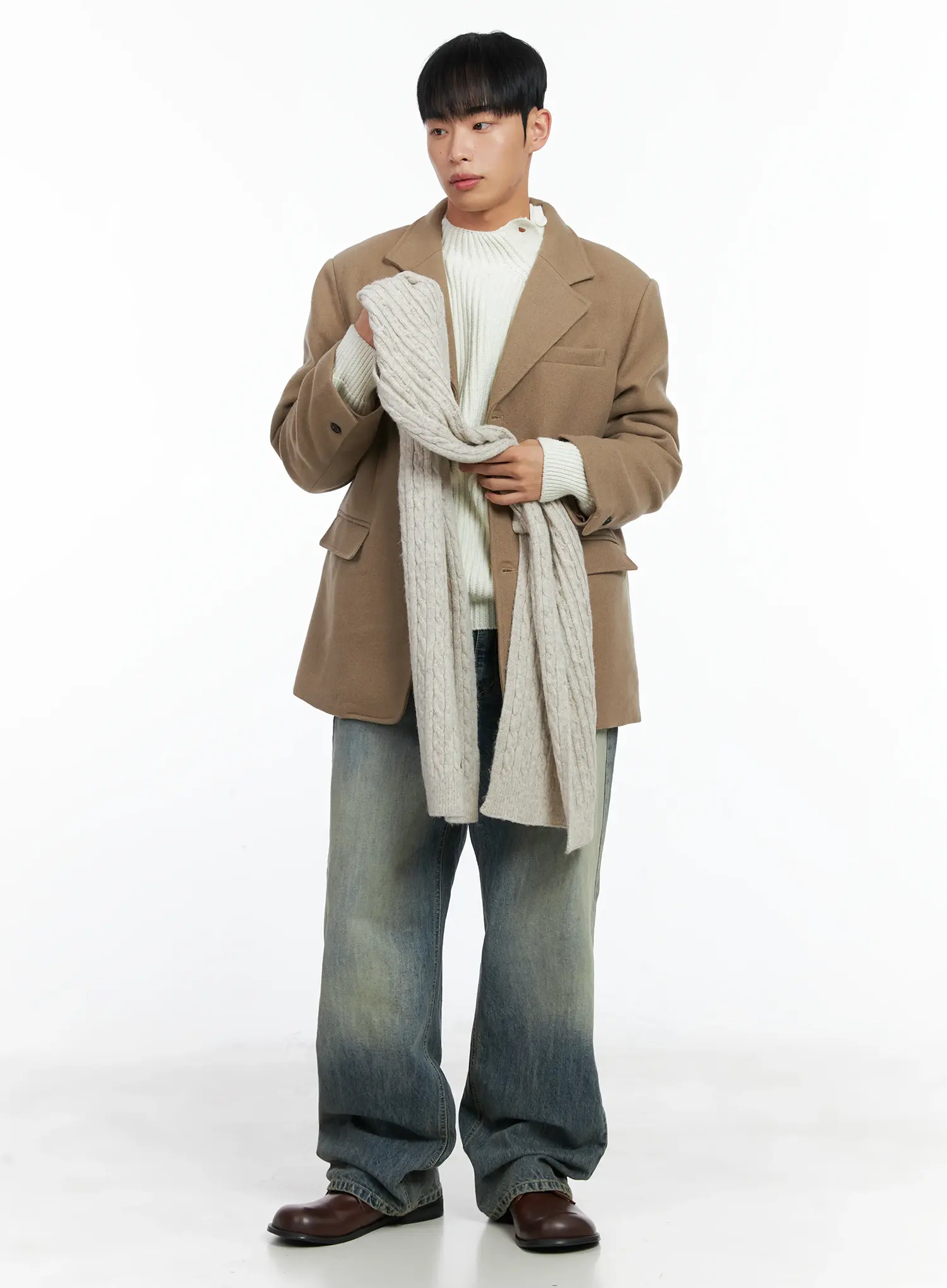 Men's Classic Wool Blazer IN518 - Image 10