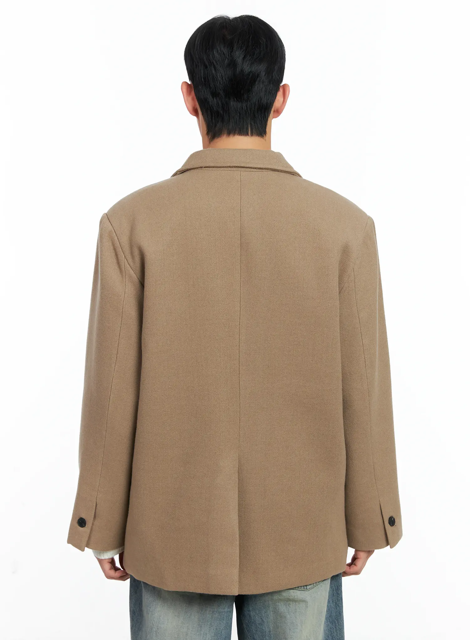 Men's Classic Wool Blazer IN518 - Image 5