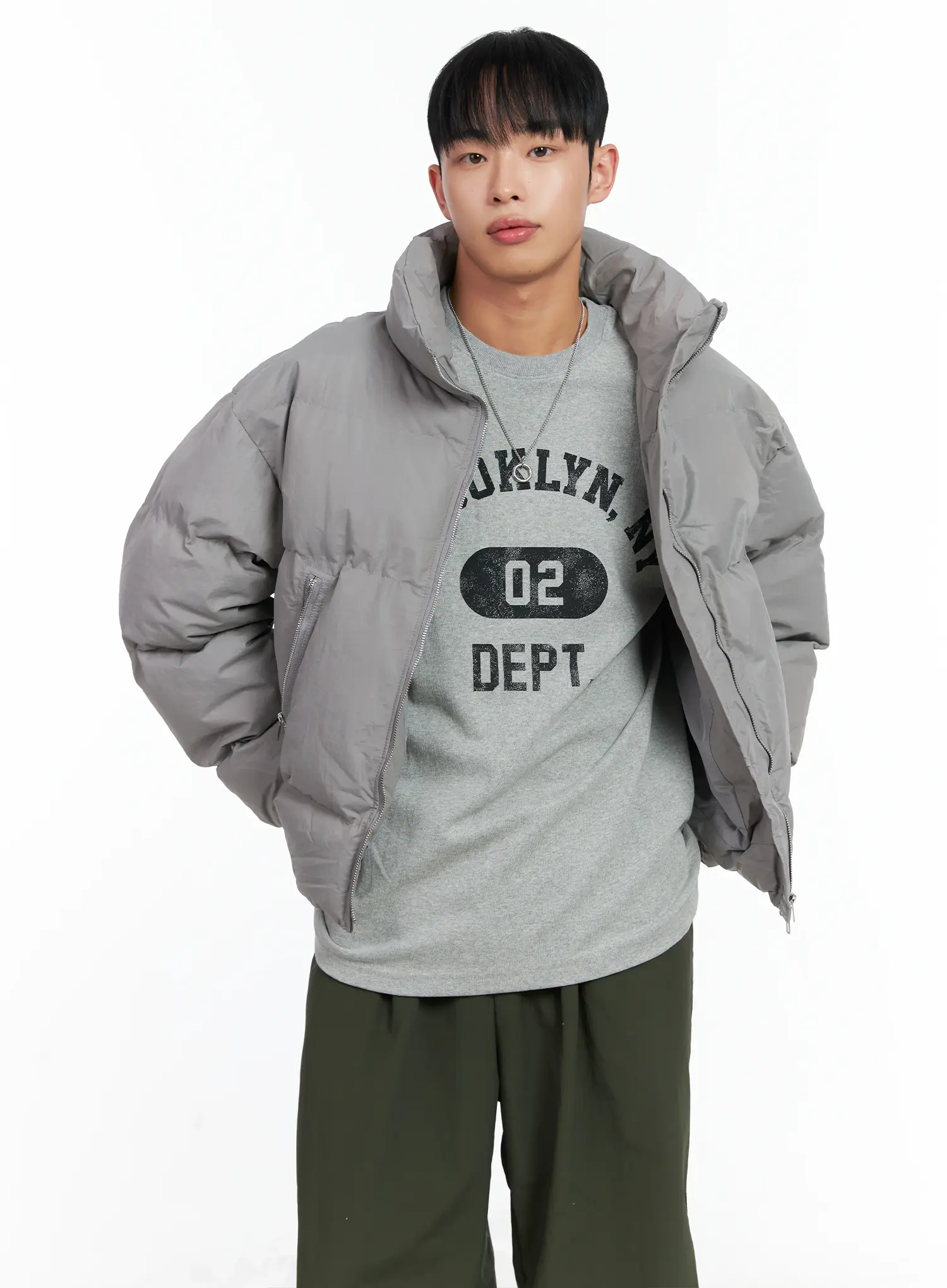 Men's Puffer Jacket IN518 - Image 6