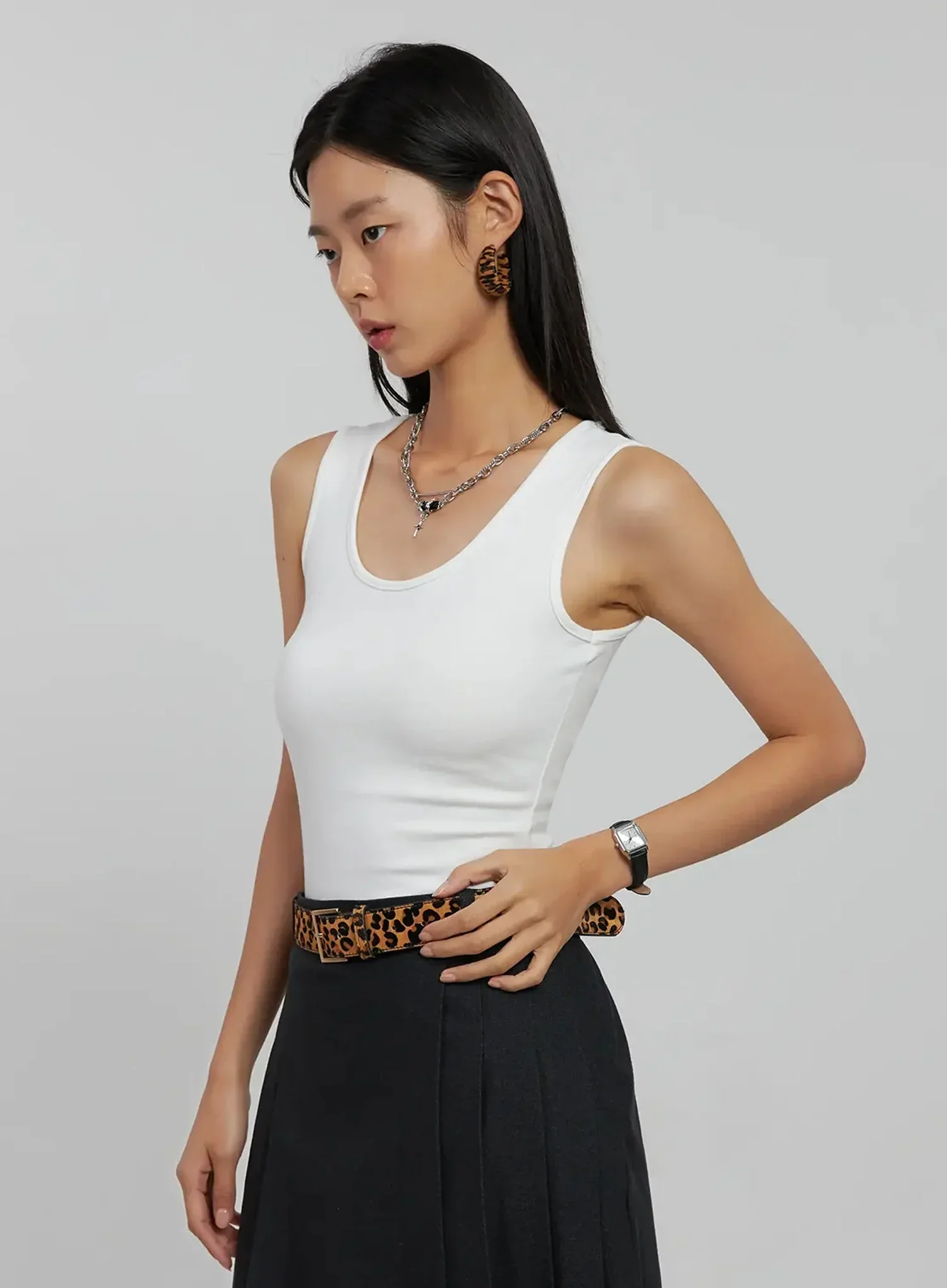 Pattern Print Belt IJ509 - Image 8