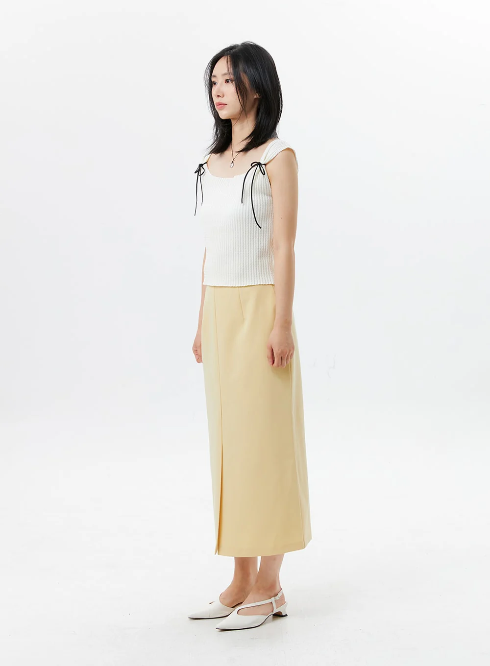 Ribbon Sleeveless Top OL325 - Image 10