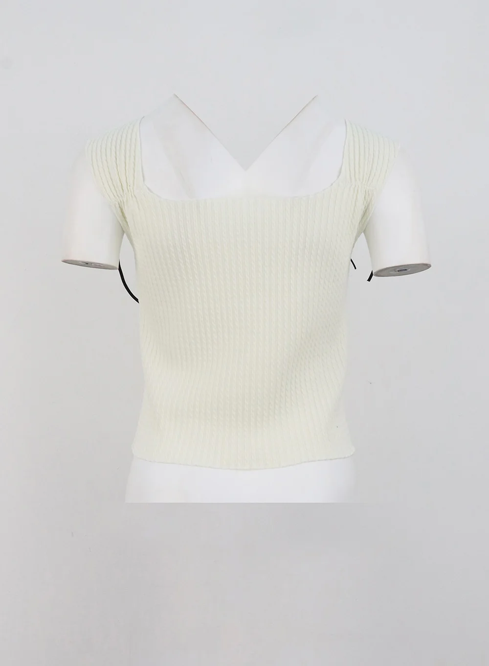 Ribbon Sleeveless Top OL325 - Image 12