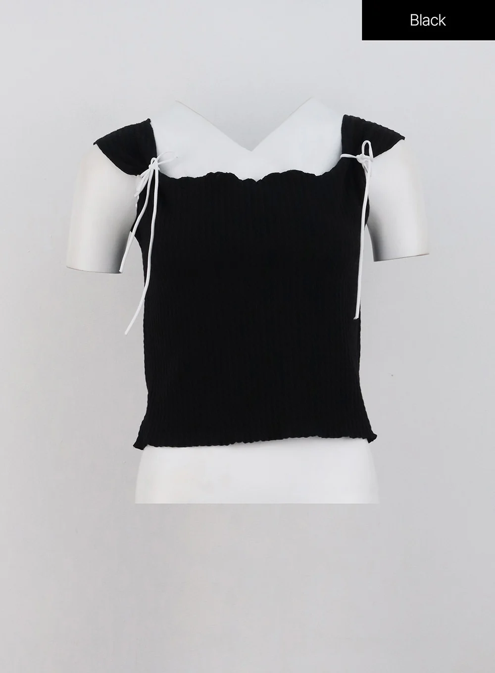 Ribbon Sleeveless Top OL325 - Image 14