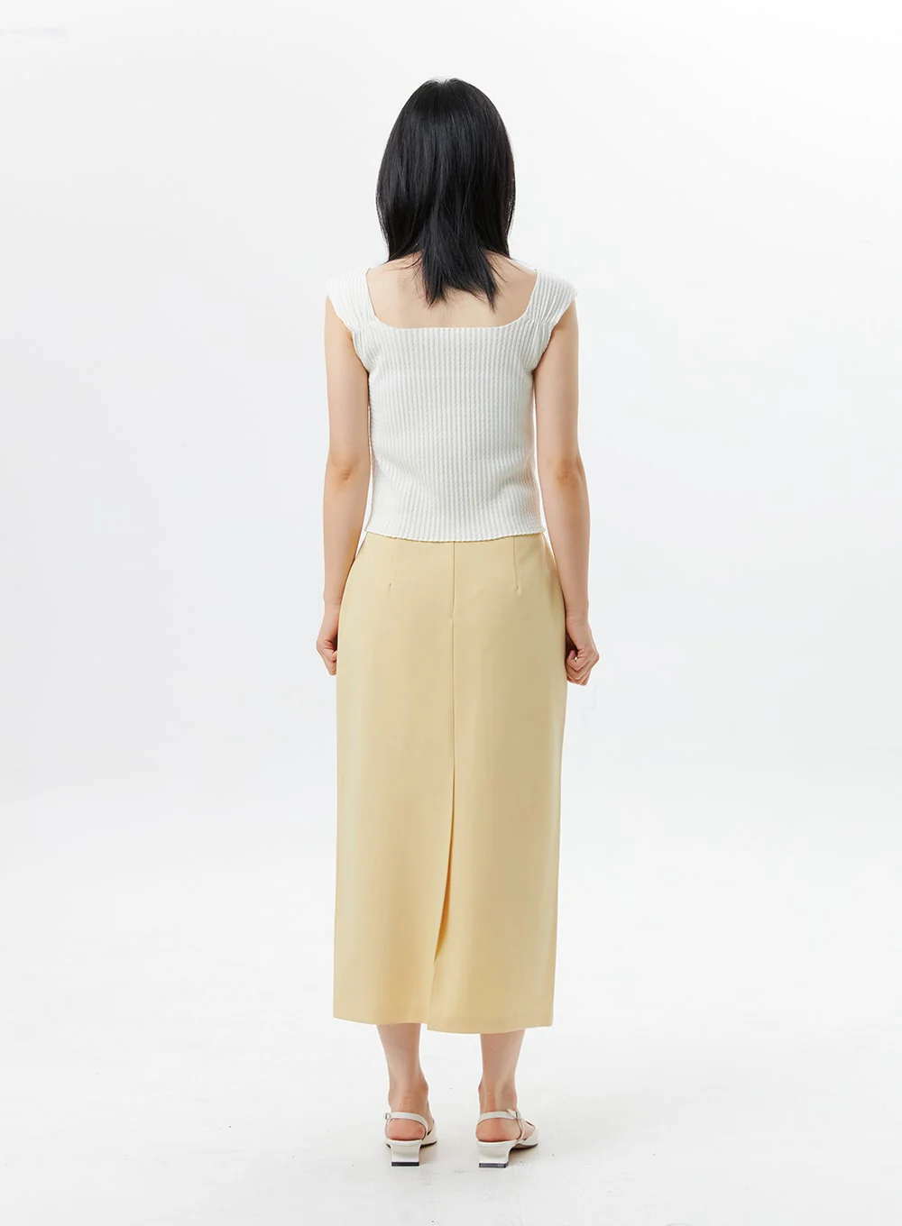 Ribbon Sleeveless Top OL325 - Image 8