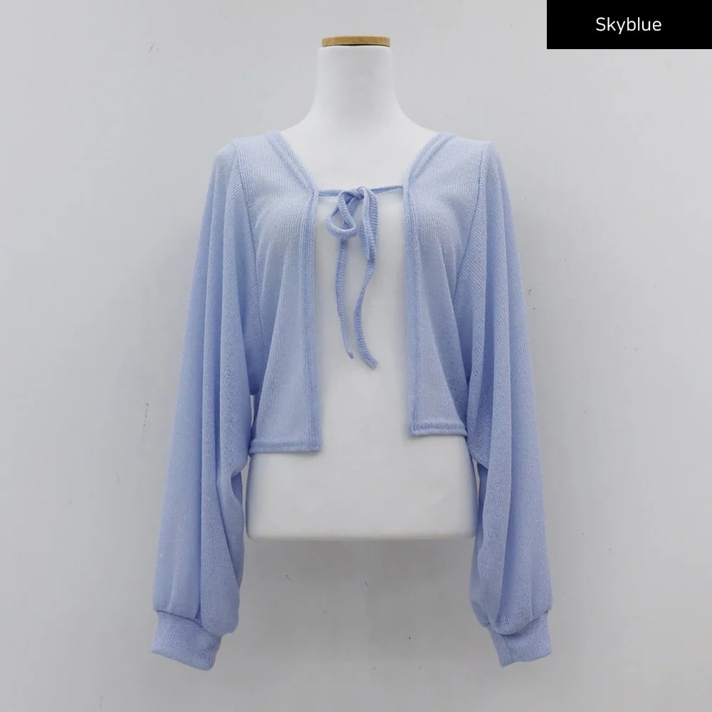 Sheer Loose Fit Bolero CJ08 - Image 17