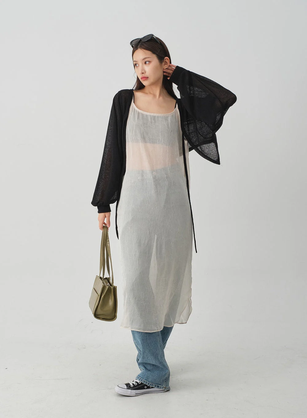 Sheer Loose Fit Bolero CJ08 - Image 6