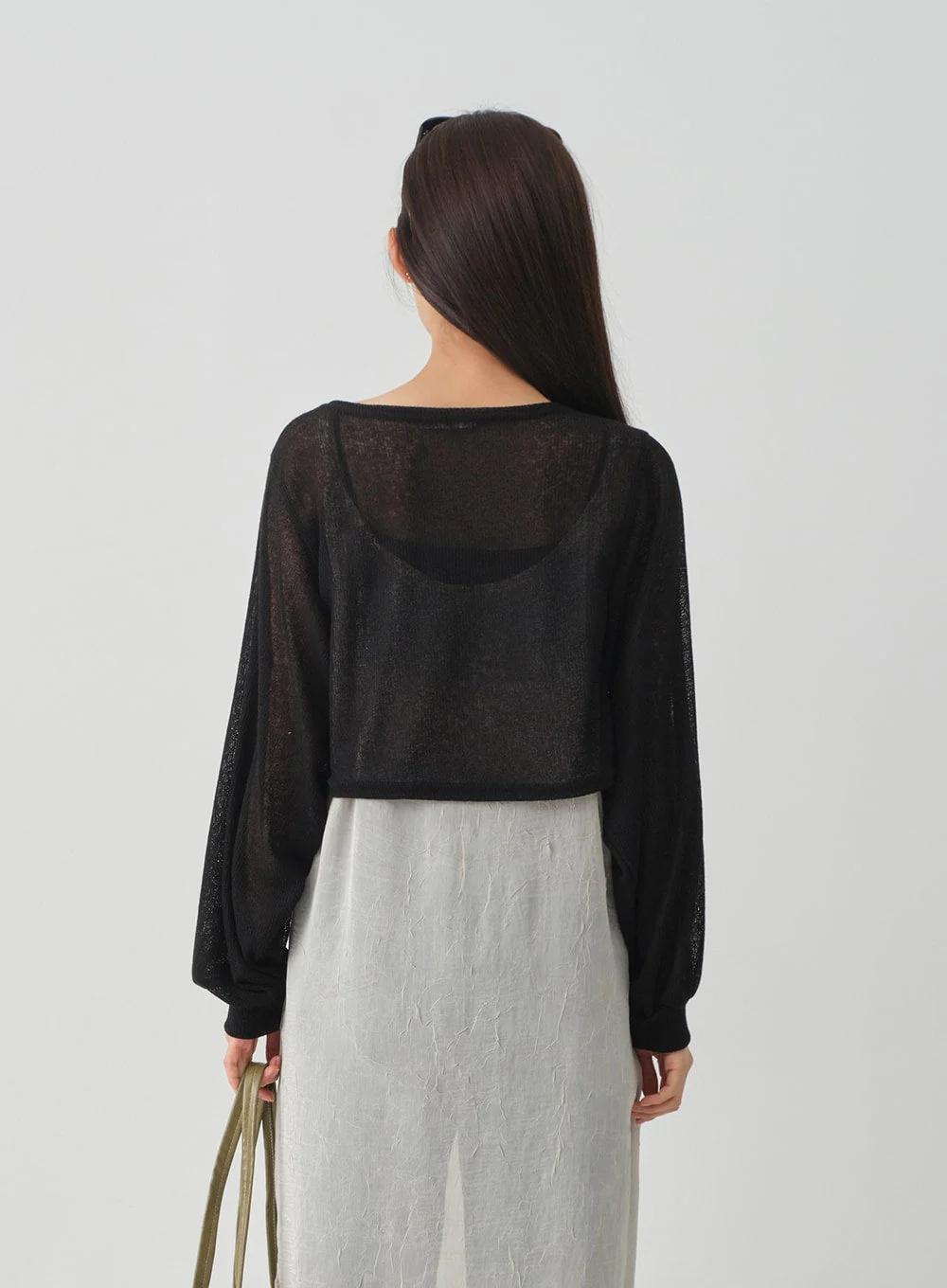 Sheer Loose Fit Bolero CJ08 - Image 7