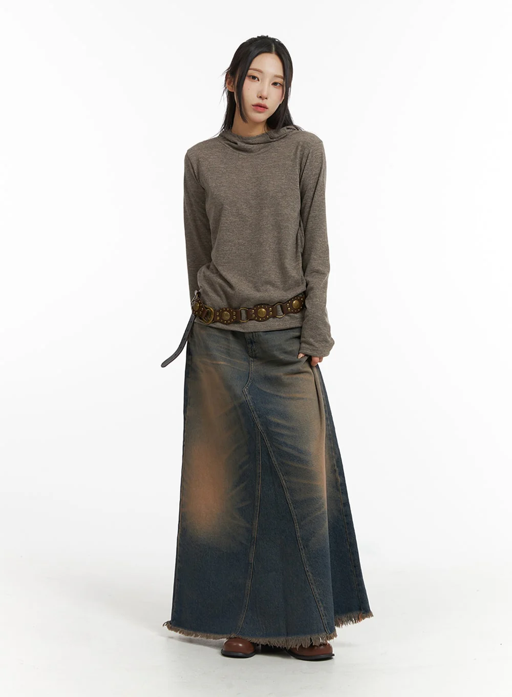 Slim Fit Hooded Top CJ418 - Image 6
