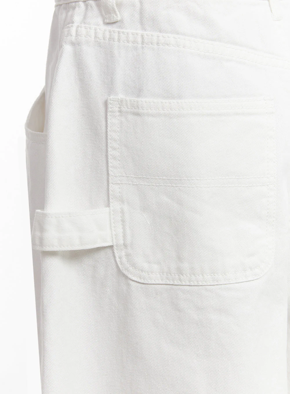 Solid Cotton Wide-Fit Pants IA528 - Image 11