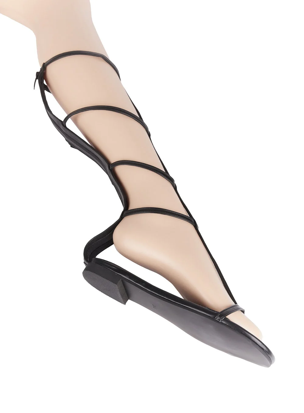 Strap Sandal Long Boots IY502 - Image 12