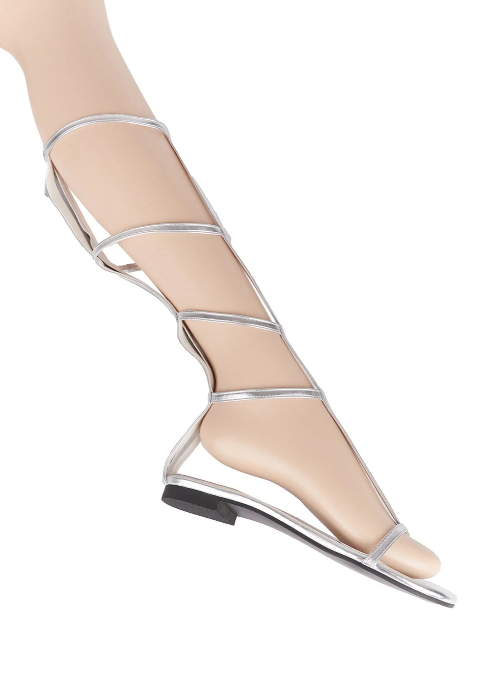 Strap Sandal Long Boots IY502 - Image 13