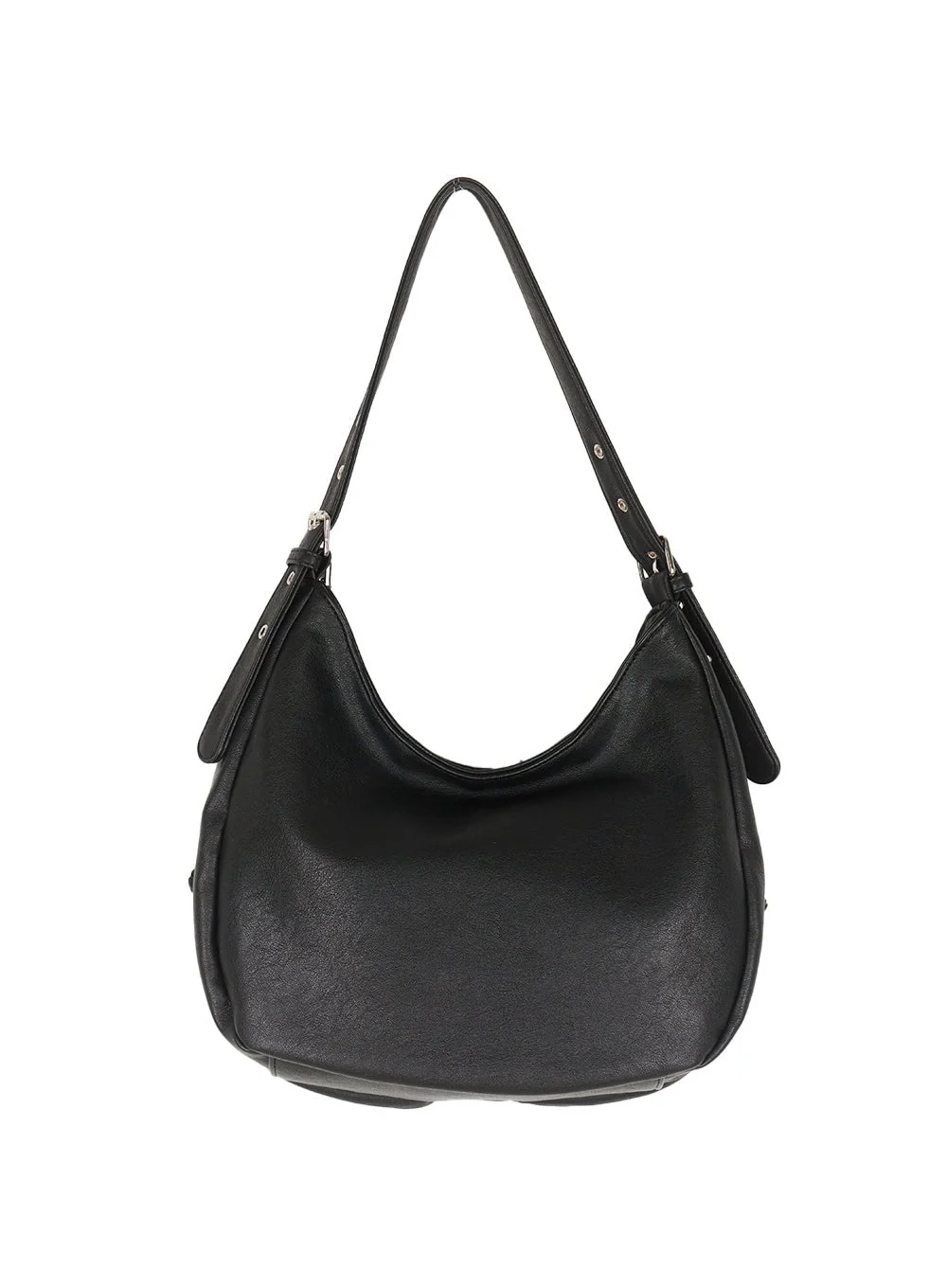 Stud Pocket Faux-Leather Shoulder Bag IY502 - Image 9