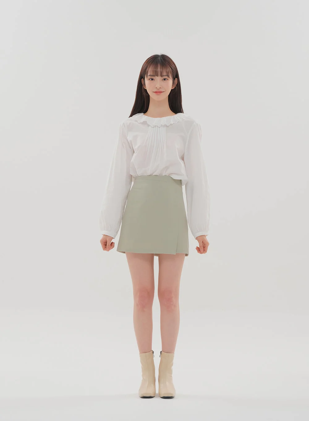 Wrap Style Mini Skirt BS-B11010502 - Image 15